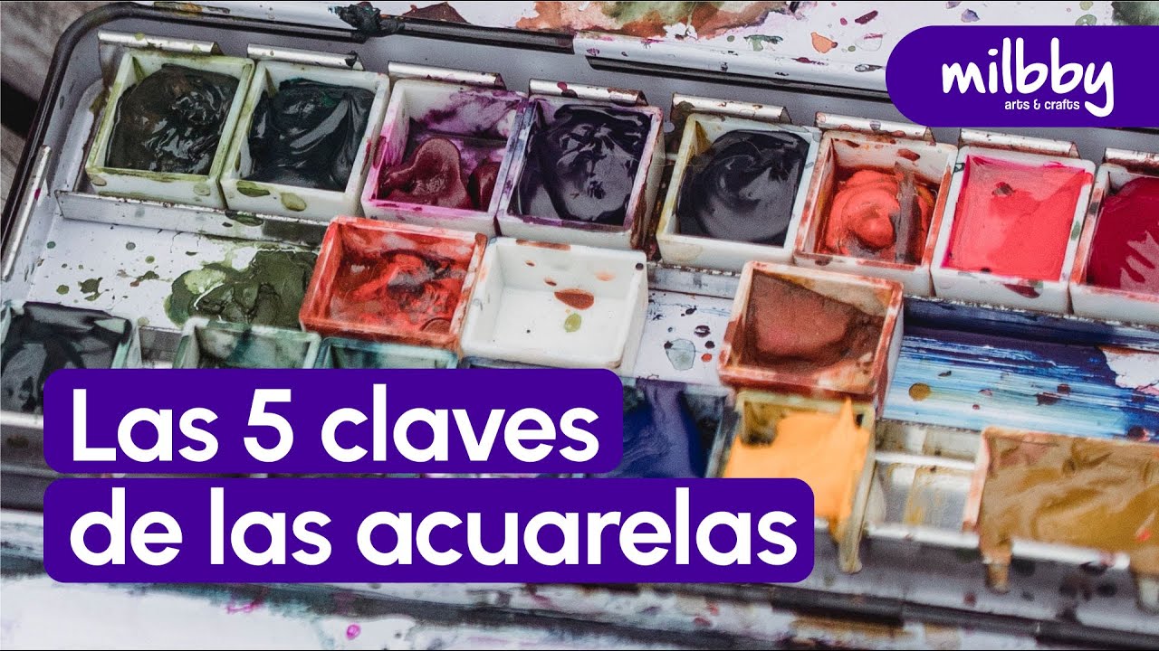 5 Claves para comenzar a trabajar con acuarelas