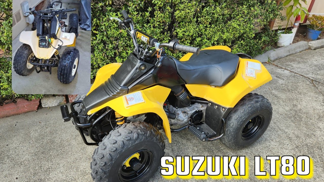 2001 Suzuki LT-80 Project Before & After Full Video In One