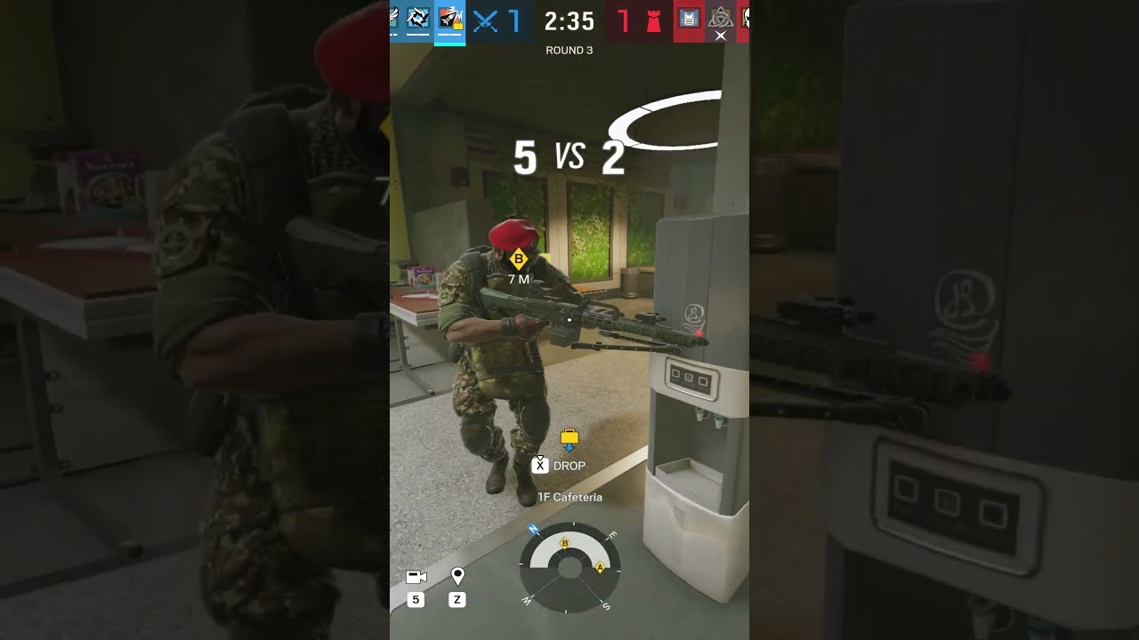 How to rush on NIGHTHAVEN LABS as a PRO ?😱🔥 #r6 #rainbowsixsiege #r6s #r6siege