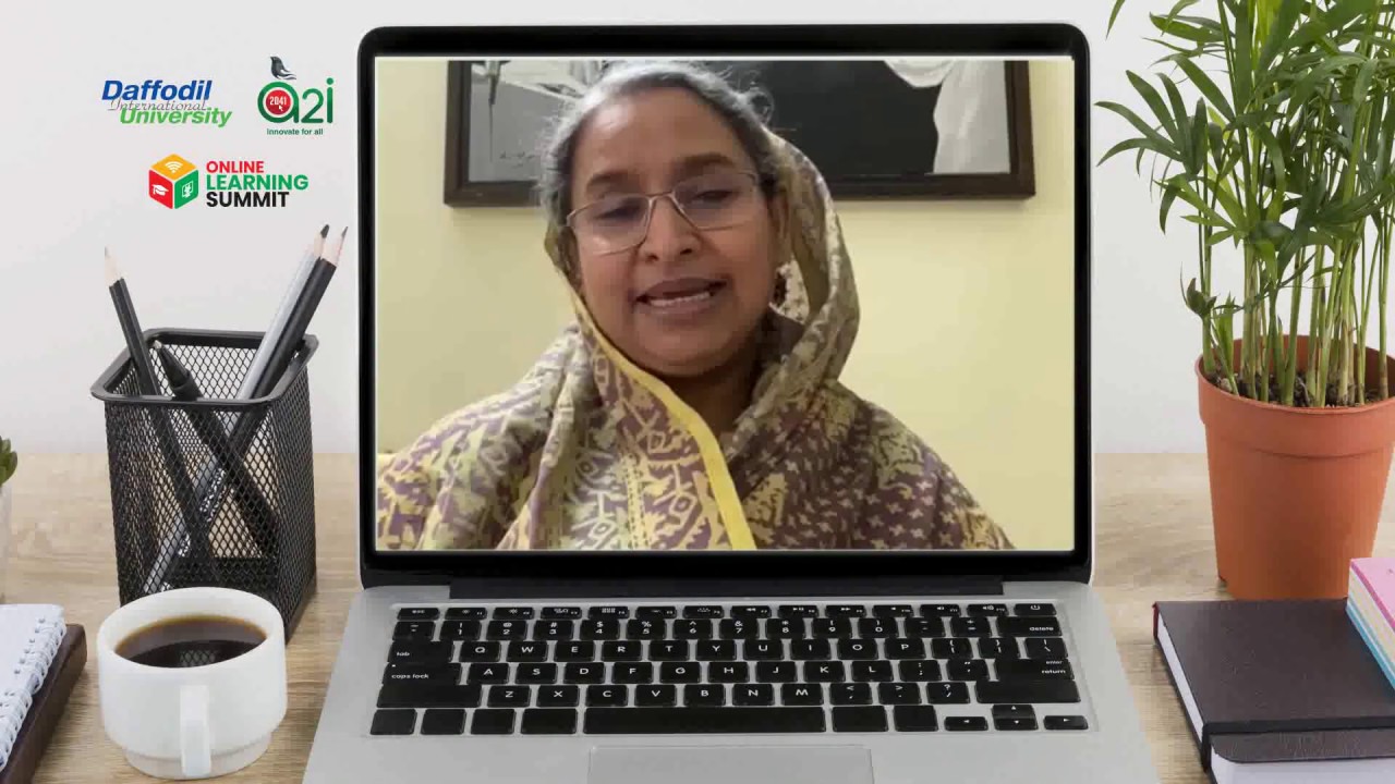Message from Dr. Dipu Moni, MP , Honorable Minister, Ministry of Education,  Online_Learning_Summit.