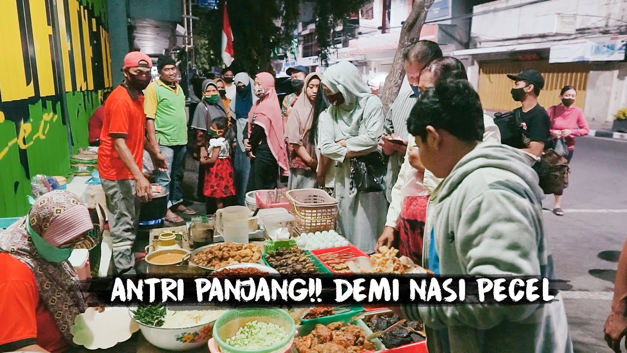 SUPER RAME! PECEL PUDAKIT KULINER KEDIRI MALAM HARI