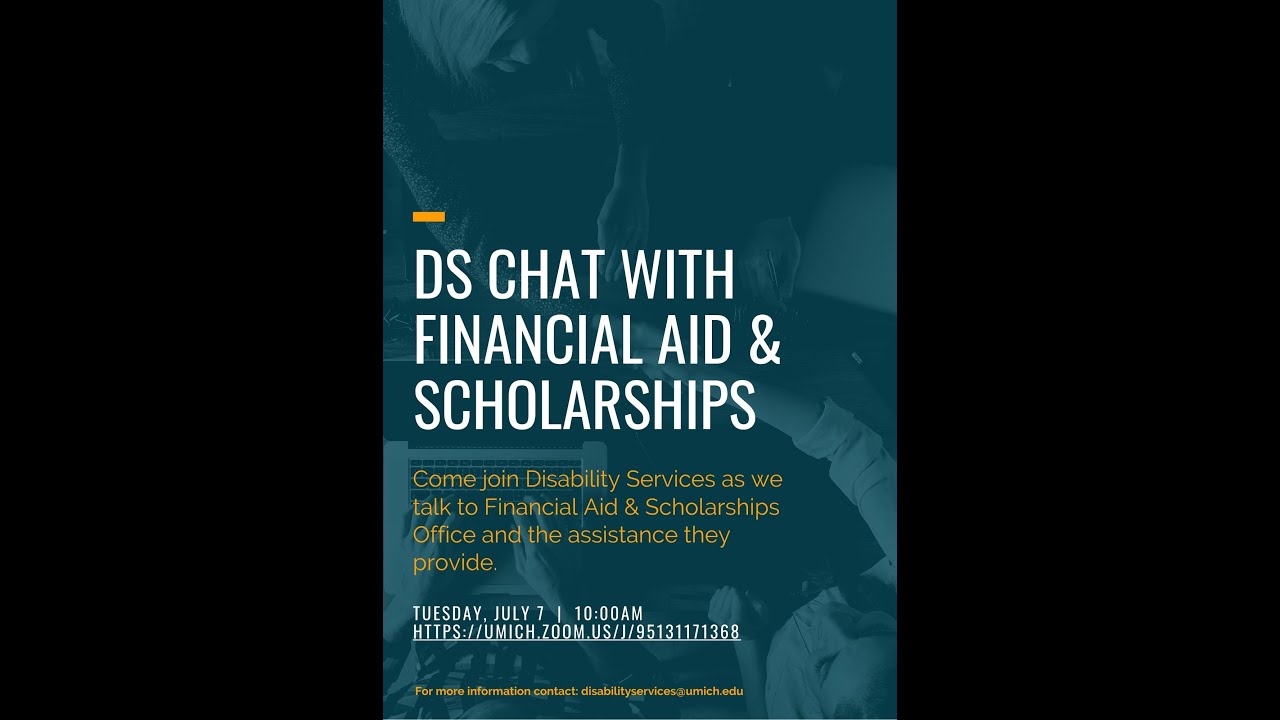 Disability Services and Financial Aid Chat