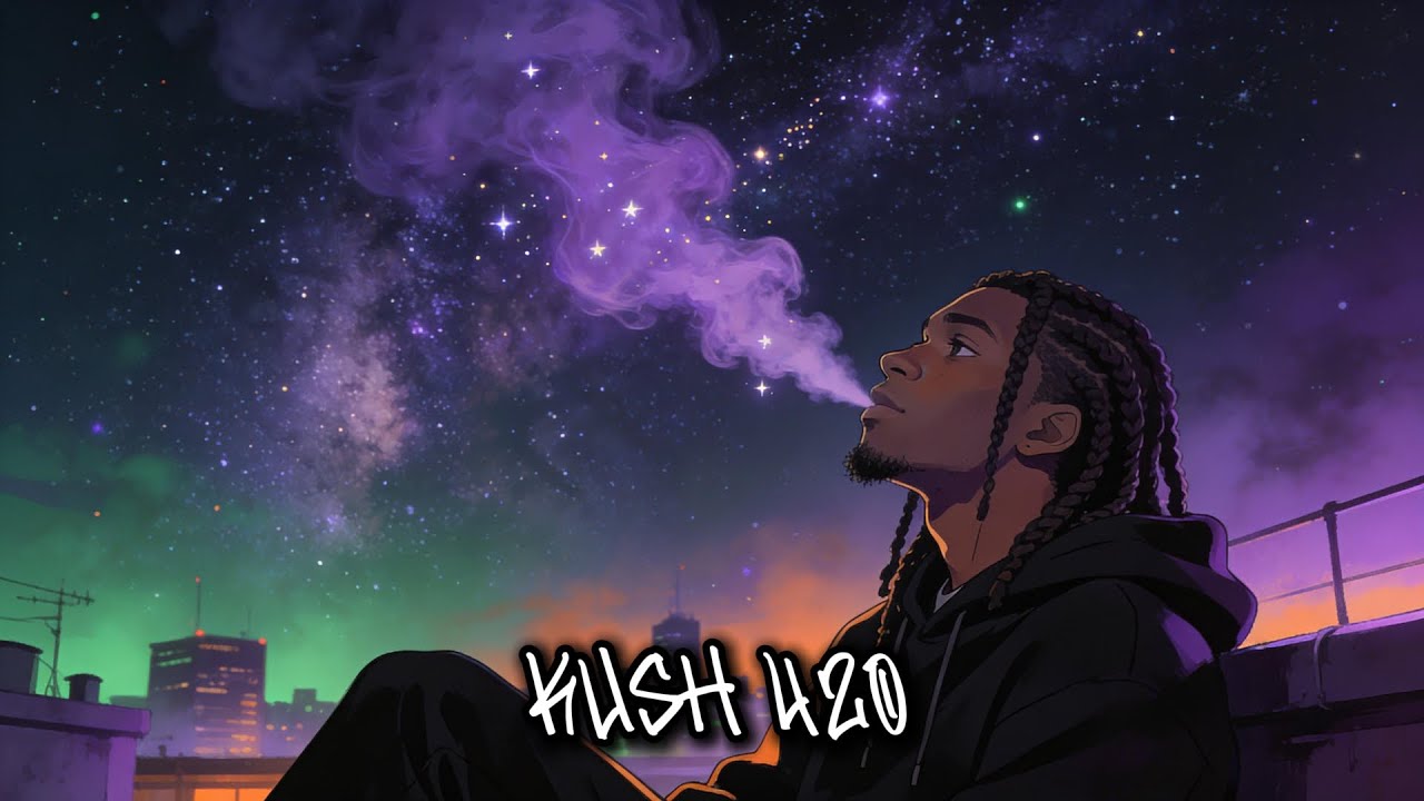 Smoke & Stars - 420 Music for Chill, Peaceful Moments & Night Sessions | Stoner Rap x Blues Hip-Hop