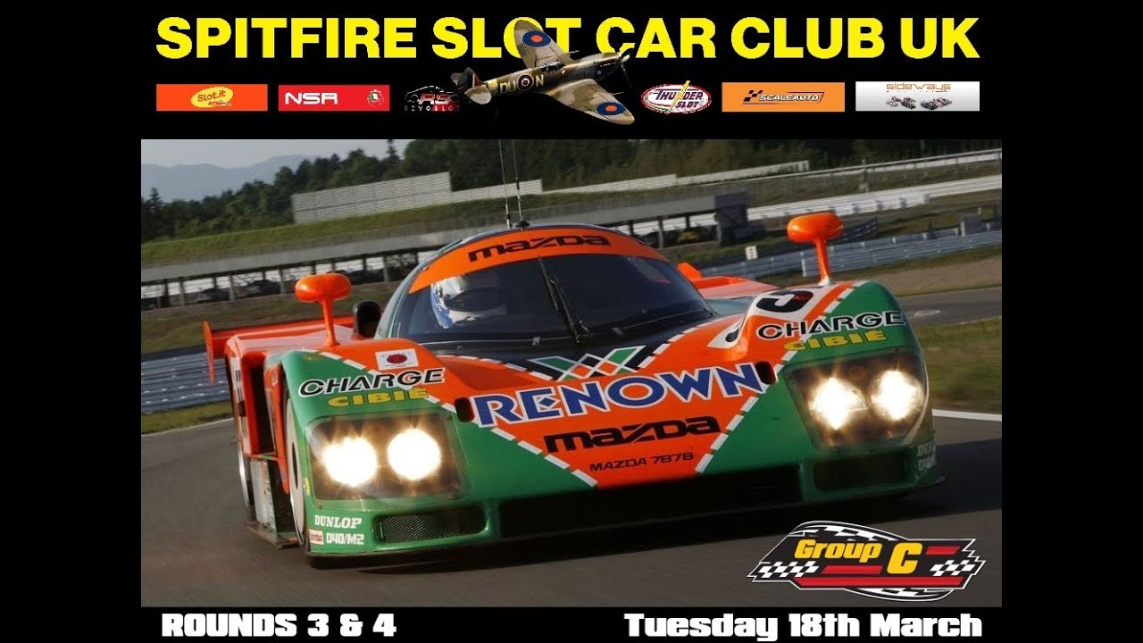 Spitfire Slot Car Club UK Group C Rounds 3 & 4