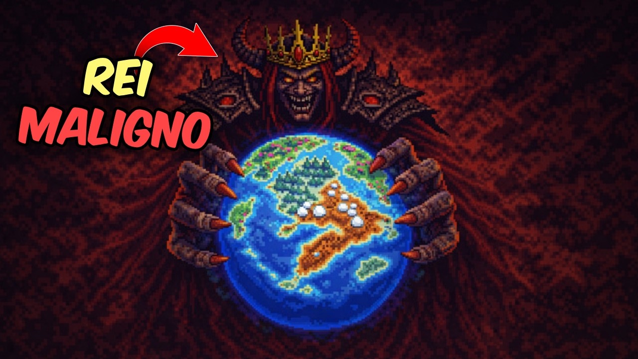 Acompanhei a vida de um REI TIRANO no Worldbox