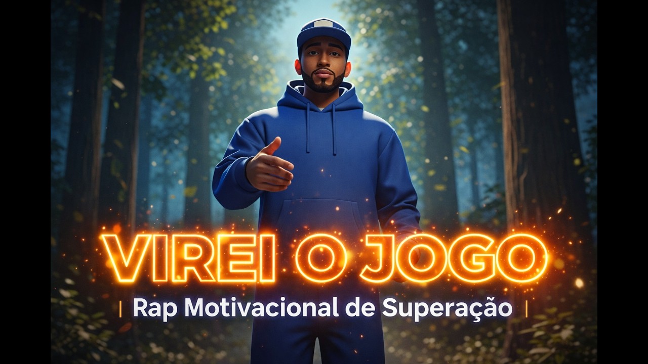 VIREI O JOGO | Rap Motivacional de Superação