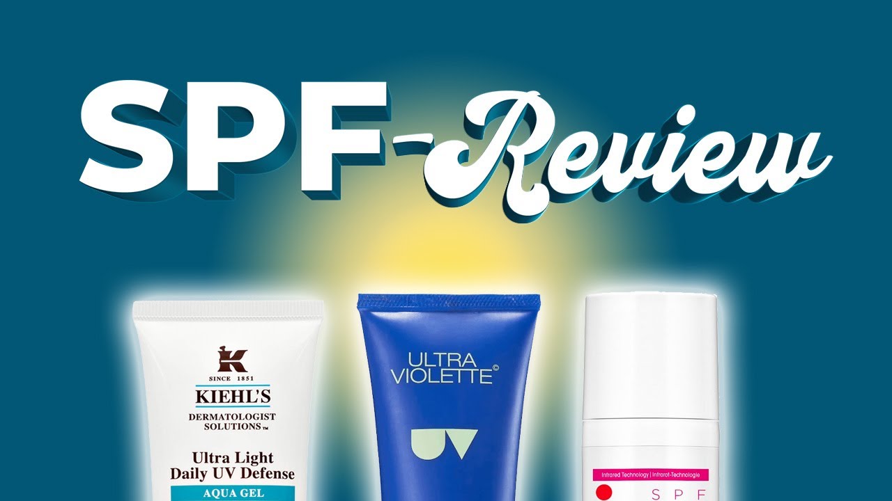 SPF Review: 3 x Sonnencreme für ölige Haut 🌞 Chemiker bewertet Kiehl's, Ultrasun & Ultra Violette