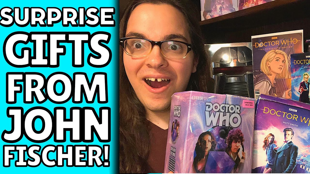 Doctor Who DVD Unboxing! (Gifts from John Fischer!)