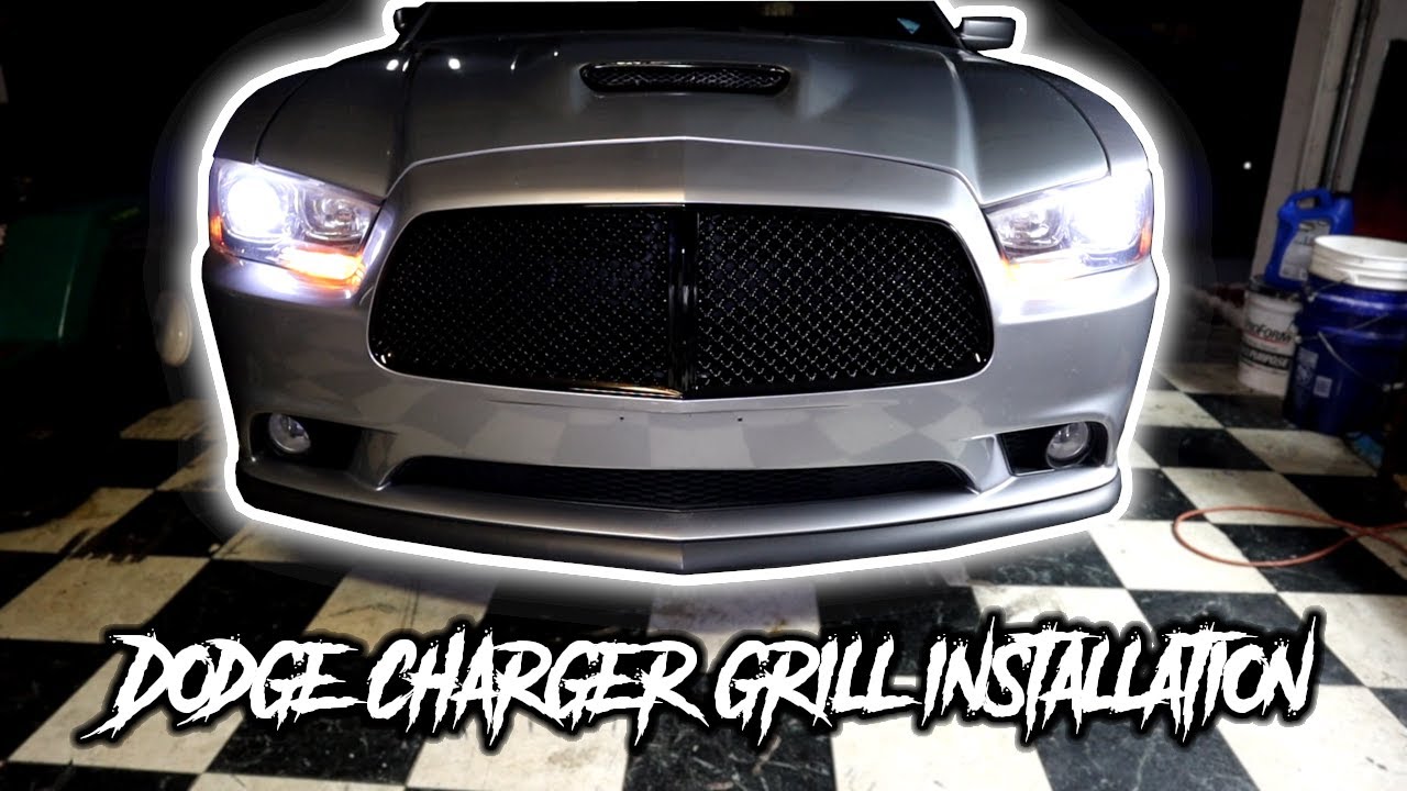 How to Remove and Install New Grill on a 2013 Dodge Charger RT