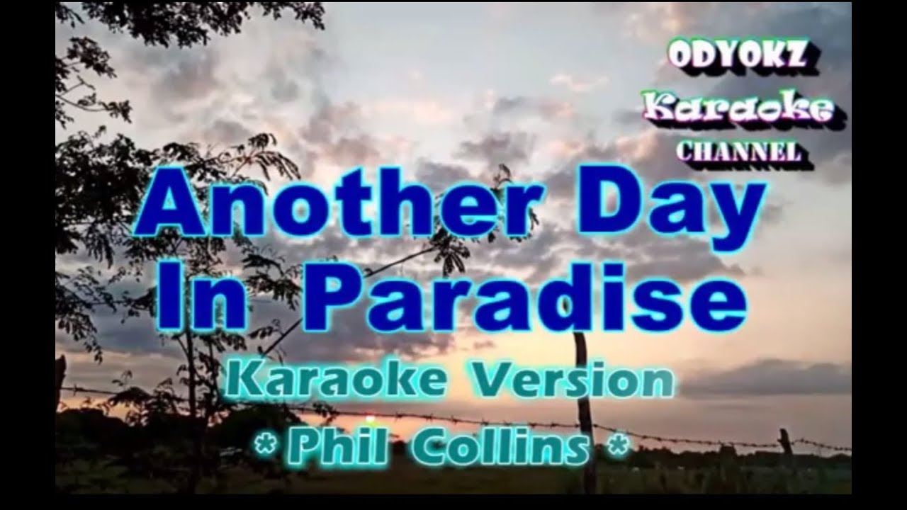 Another Day In Paradise - Karaoke Version | Phil Collins