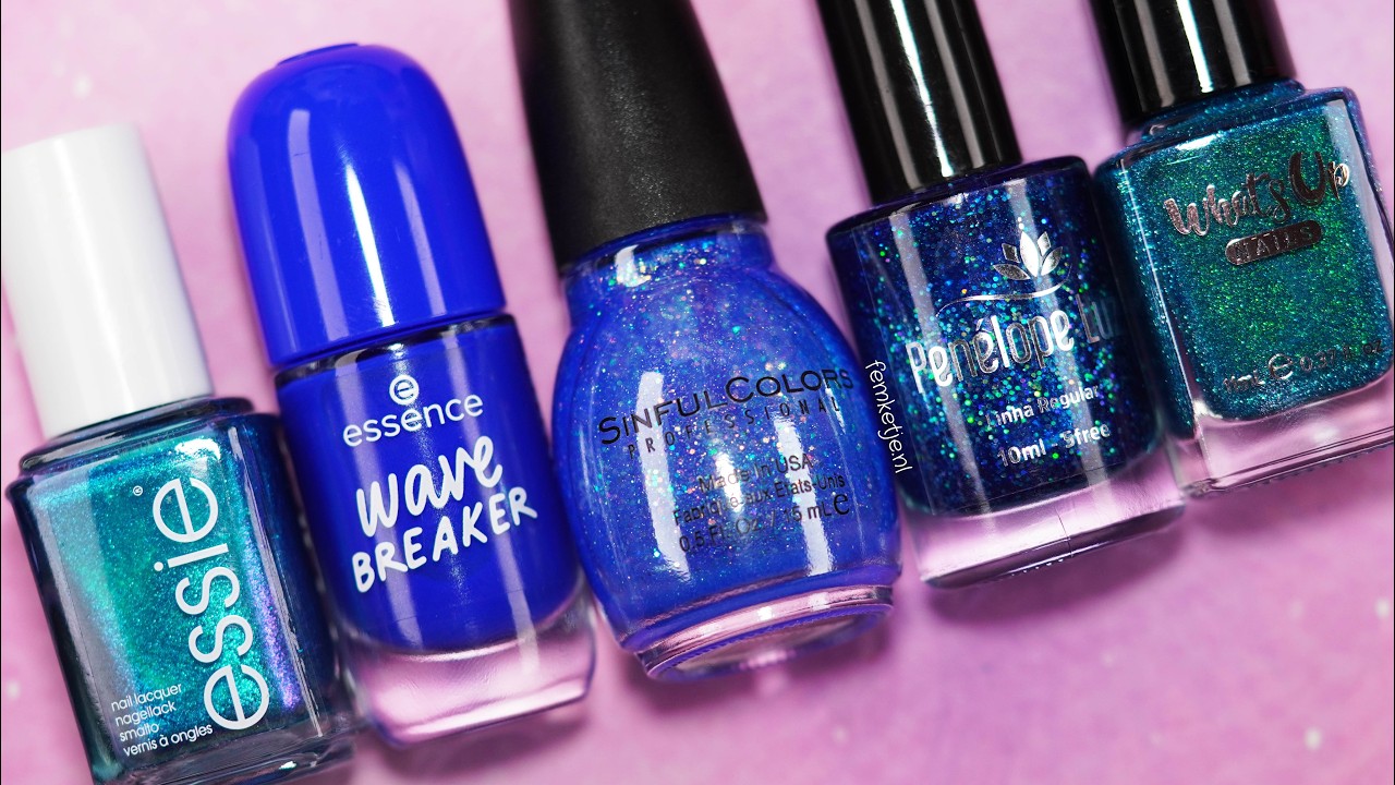 Nail Polish That Makes Me Happy (beautiful blues!)💅 - femketjeNL