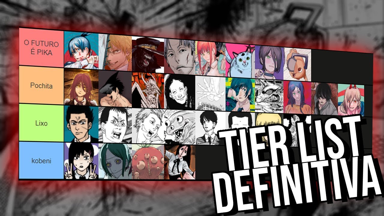 TIER LIST SUPREMA DE CHAINSAW MAN (quase)