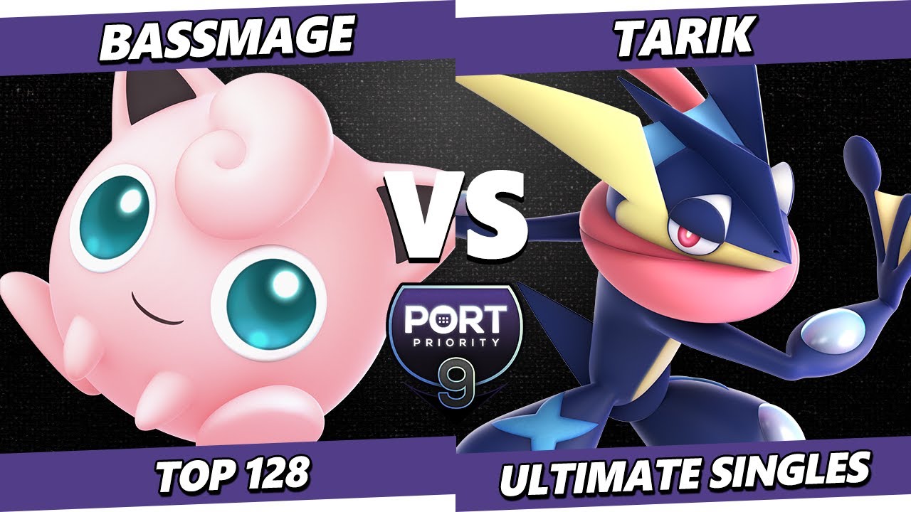 Port Priority 9 - Bassmage (Jigglypuff) Vs. Tarik (Greninja) Smash Ultimate - SSBU