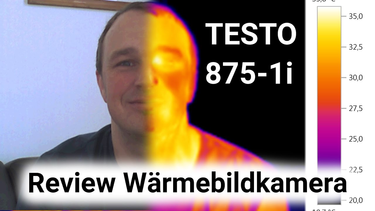 Wämebildkamera TESTO 875-1i, Unboxing und Review - Thermokamera