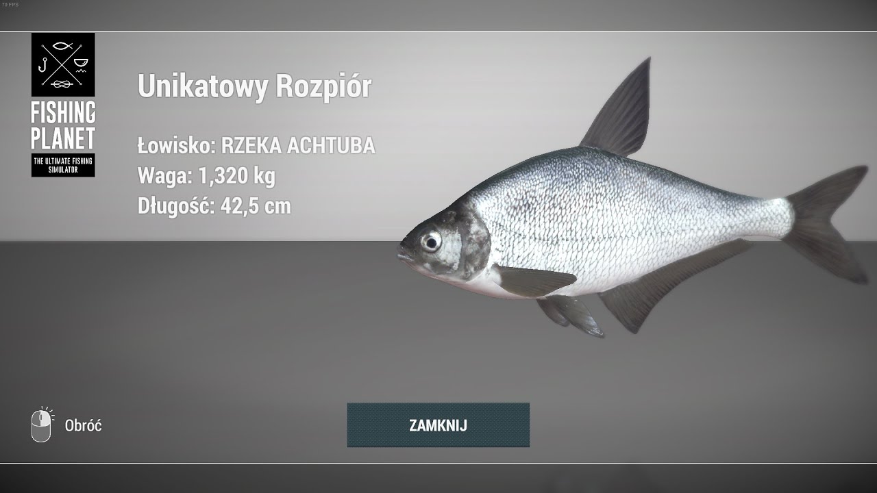 Fishing Planet Akhtuba River Russia Unique Blue Bream | Unikatowy Rozpi&oacute;r Rzeka Achtuba Rosja #fp