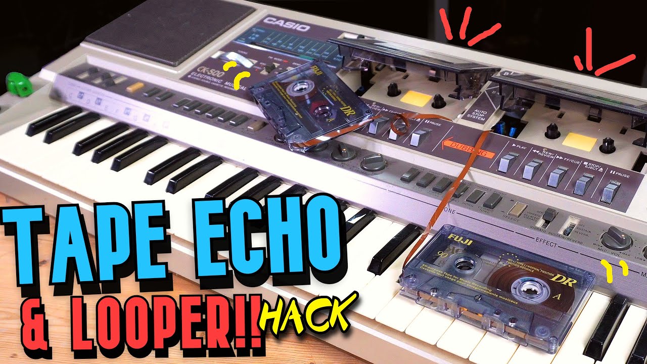 Я сделал клавиатуру Tape Echo | Casio CK-500