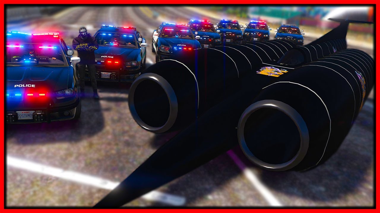 GTA 5 Roleplay - 15000BHP ROCKET THRUSTER TROLLS COPS | RedlineRP
