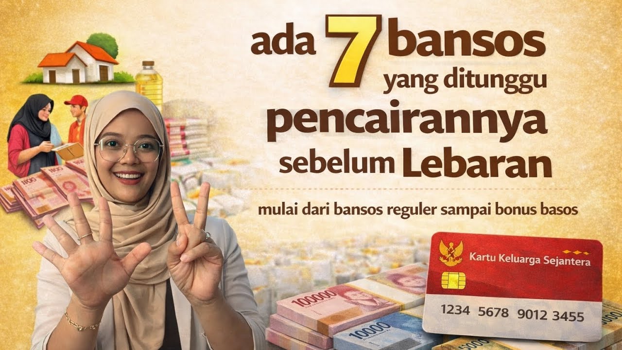 7 BANSOS CAIR SEBELUM LEBARAN