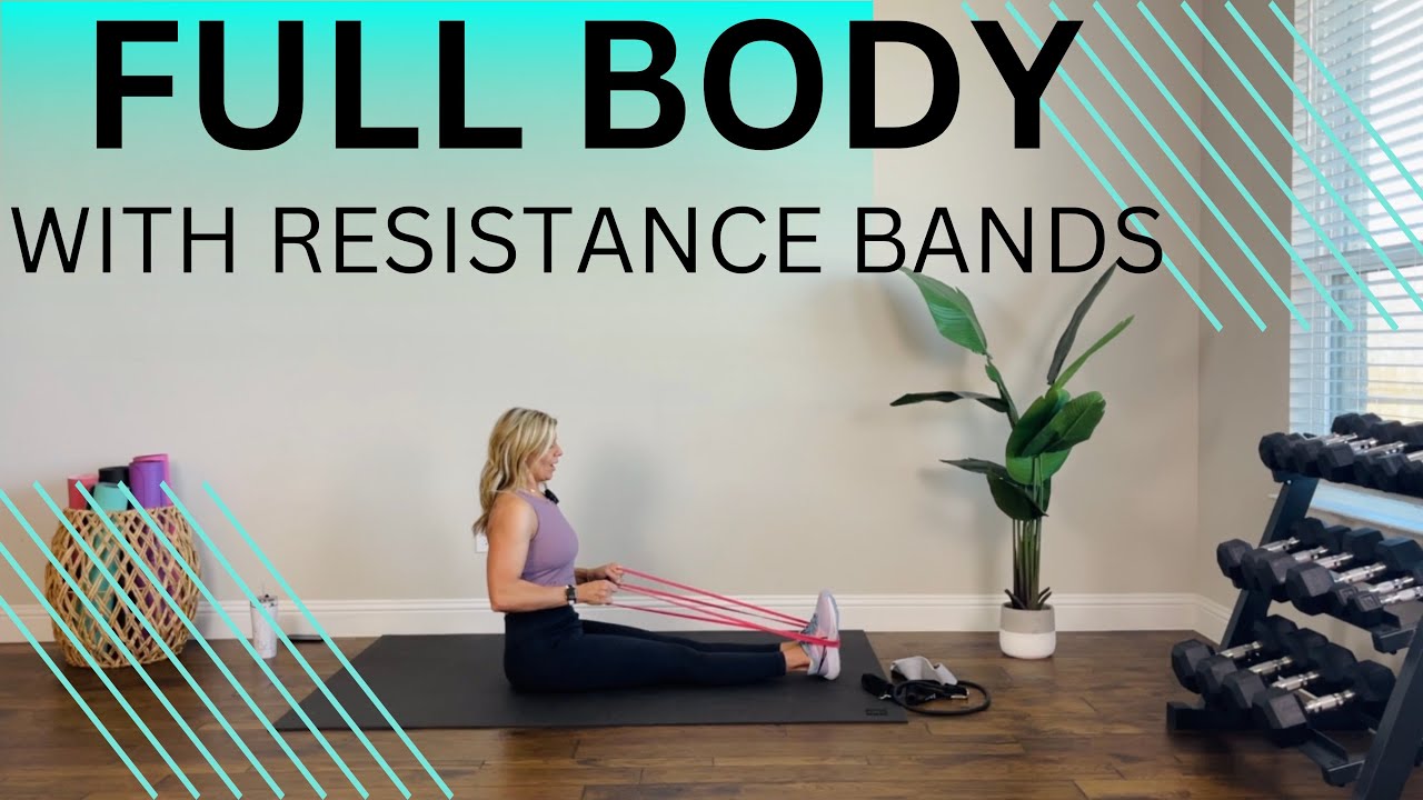 Full Body Workout with resistance bands