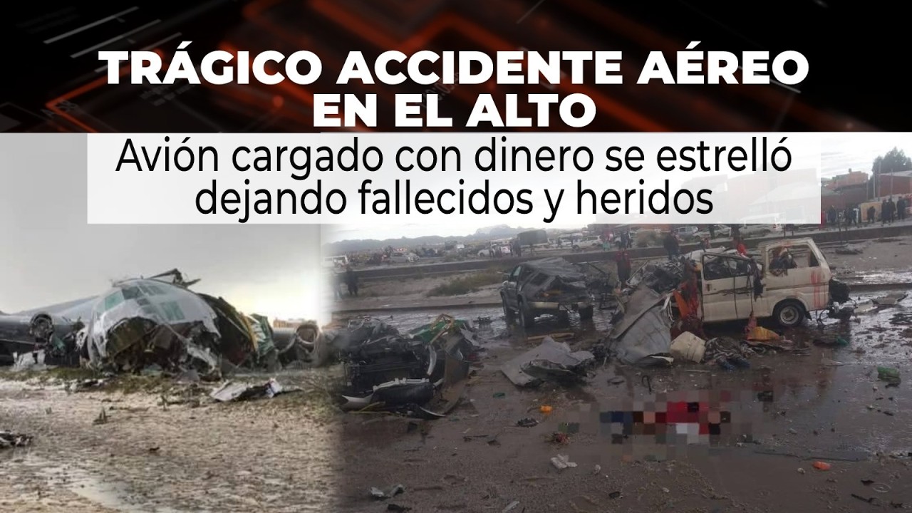 Trágico accidente aéreo en El Alto | No Mentirás | 27-02-2026