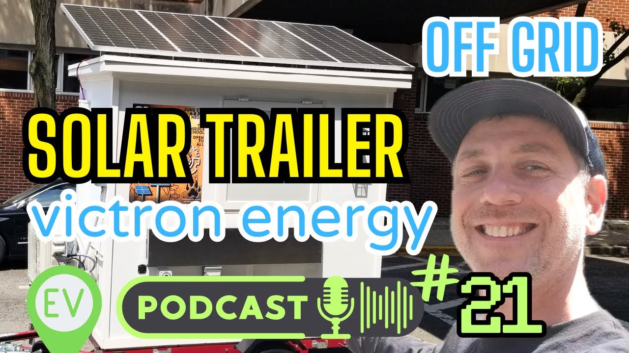 Off-Grid SOLAR Food Trailer built by students is FINISHED!