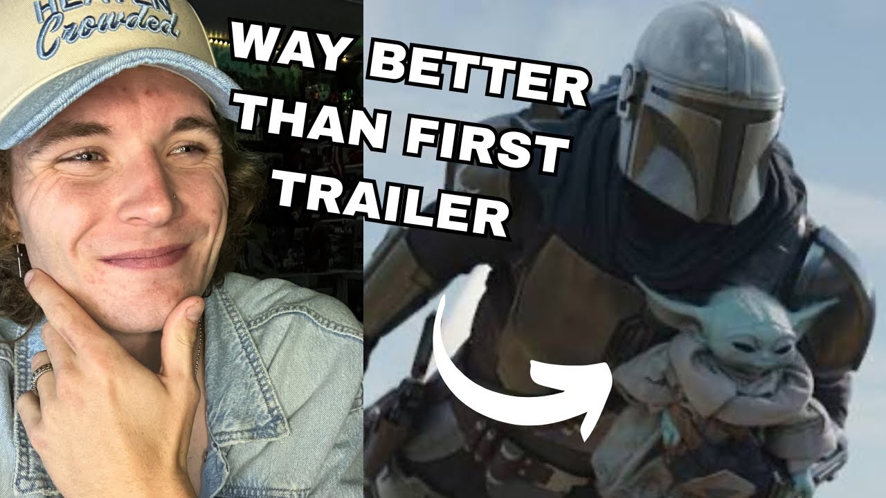 PREACHER REACTS TO MANDALORIAN & GROGU TRAILER - THIS HAS ME HYPE