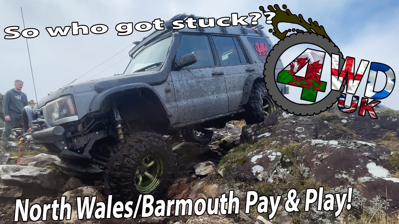 Barmouth Pay and Play | North Wales Pay and Play | SHOGUN CRASH INTO TREE | 4WD UK