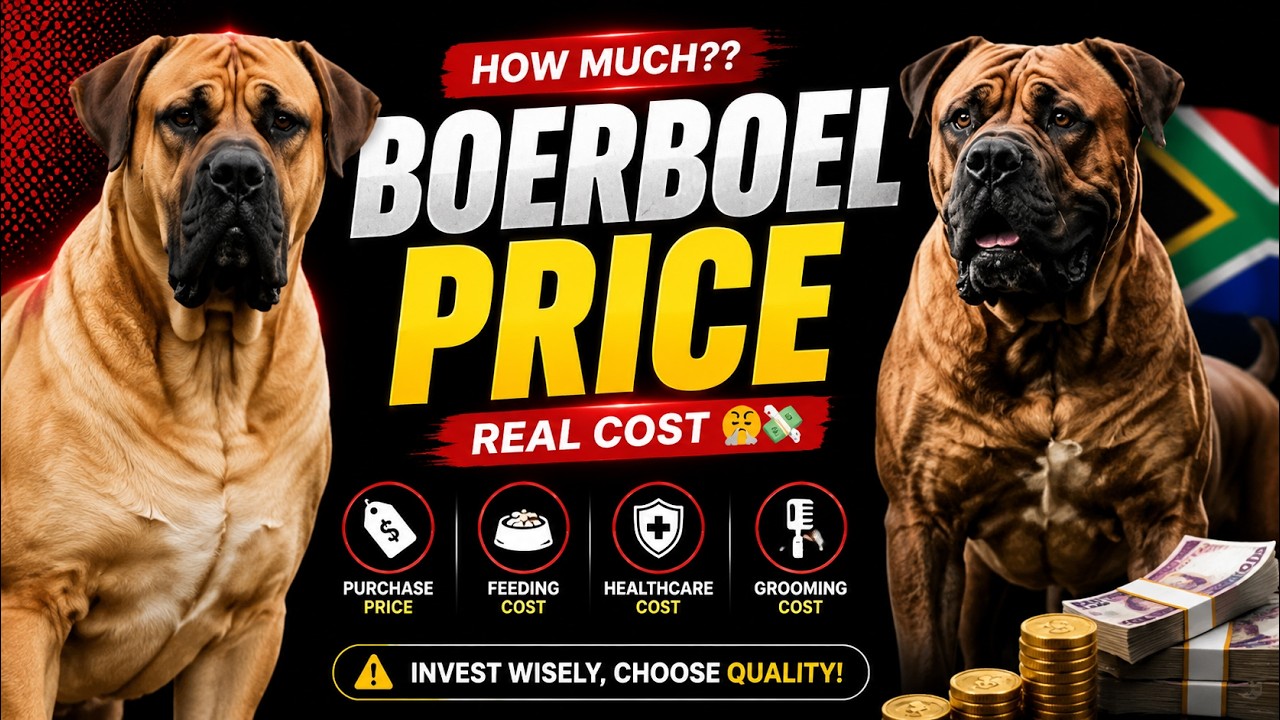 Boerboel Dog Price in Nigeria 🇳🇬 2025 | South African Mastiff Cost & Ownership Breakdown