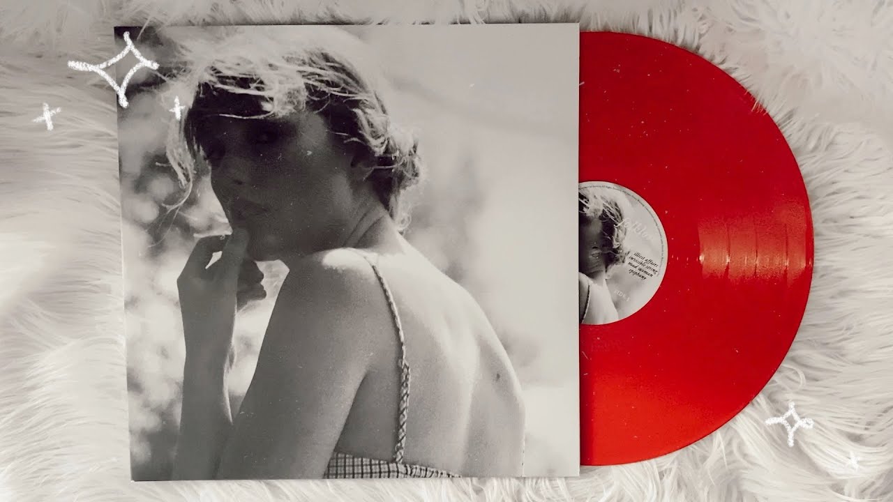 taylor swift - folklore (vinyl unboxing) | target exclusive