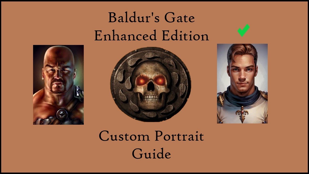 Baldur's Gate Enhanced Edition: руководство по созданию портретов