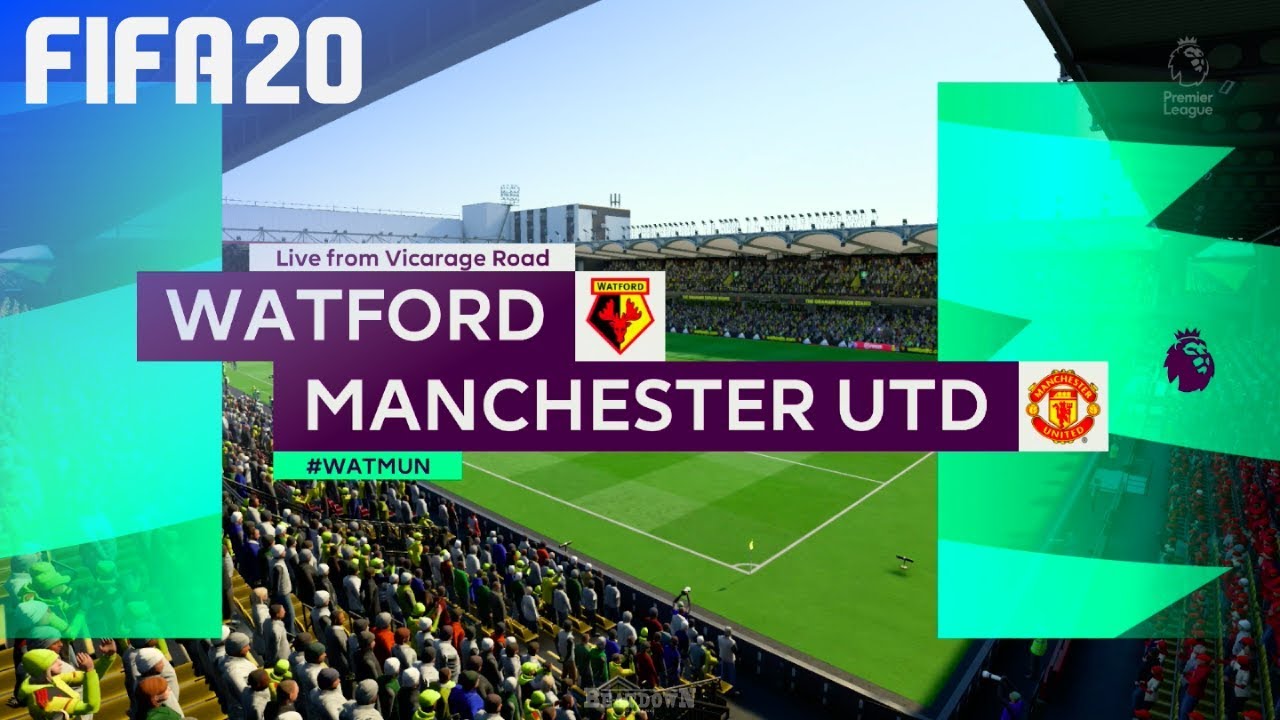 FIFA 20 - Watford vs. Manchester United @ Vicarage Road