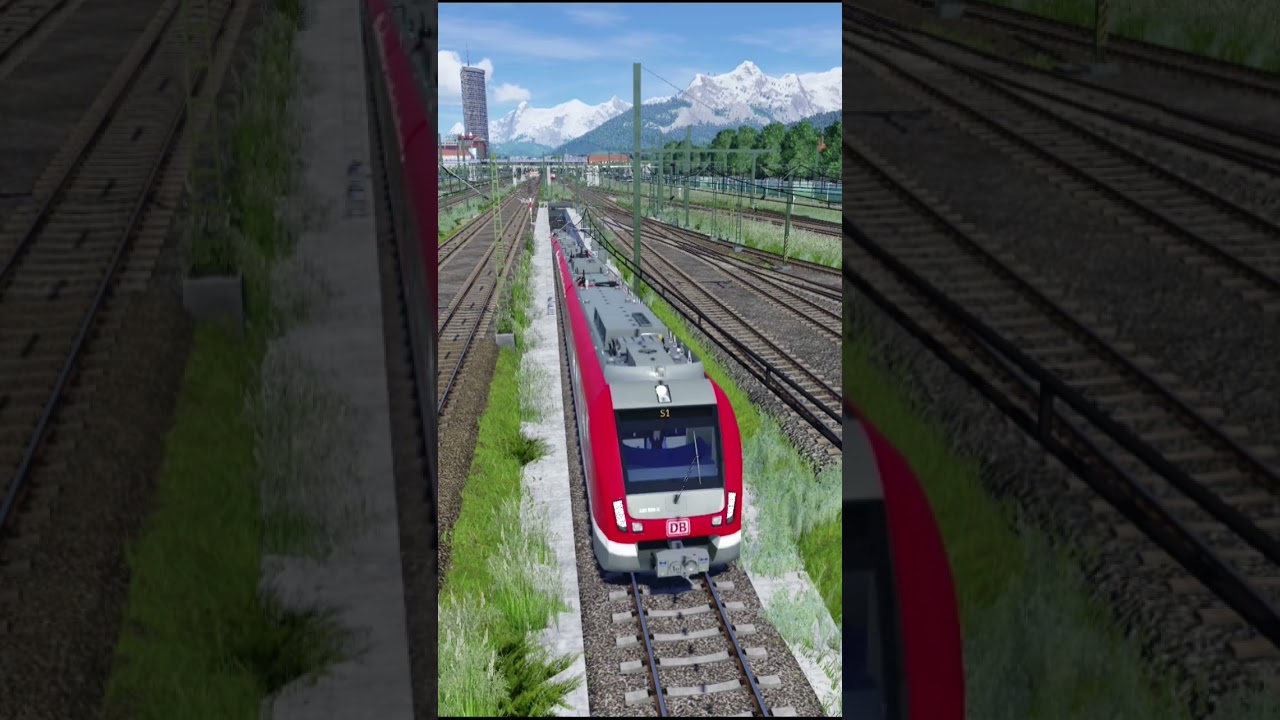 BR430 kommt aus Tunnel | transport fever 2