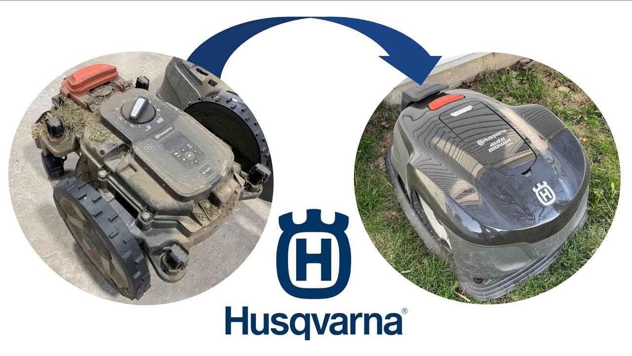 How to REALLY Clean your Husqvarna Automower (115H)
