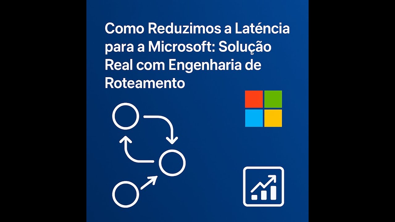 TSHOOT Melhorando o Caminho até a Microsoft: Caso Real de Engenharia de Trafego
