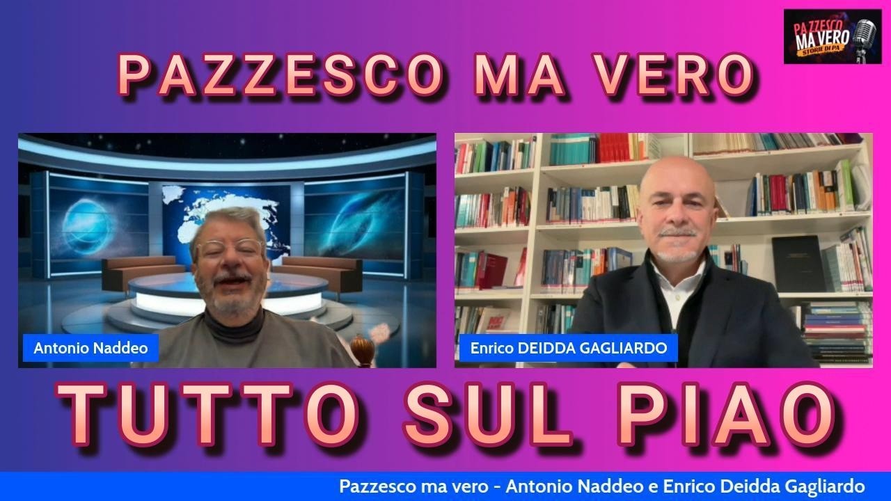 Come scrivere un PIAO di qualità: 7 Principi e 10 Semplificazioni. Naddeo & Enrico Deidda Gagliardo
