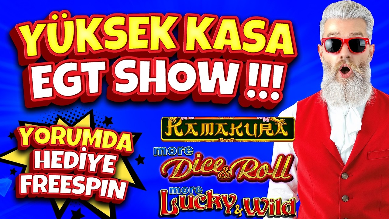 EGT SLOT OYUNLARI 🎲🍀 Y&Uuml;KSEK KASA EGT SHOW !!! 🍀🎲 #slotlevo #slots