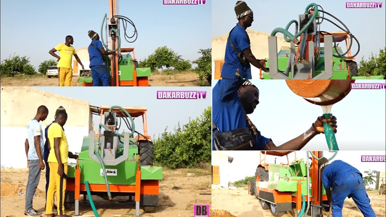 CHEIKH MAI DIOP ''j'ai inventé une machine de forage d'eau''
