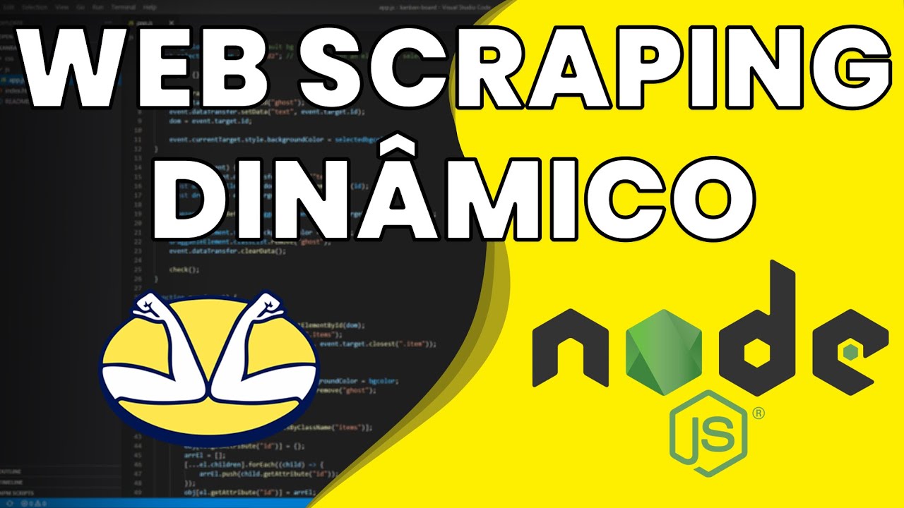Web scraping DINÂMICO com NODE.JS e PUPPETEER!