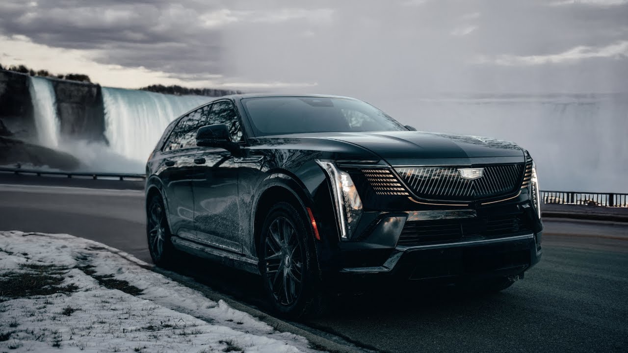 Under the Falls with the Cadillac Escalade IQ – A Luxury EV Adventure