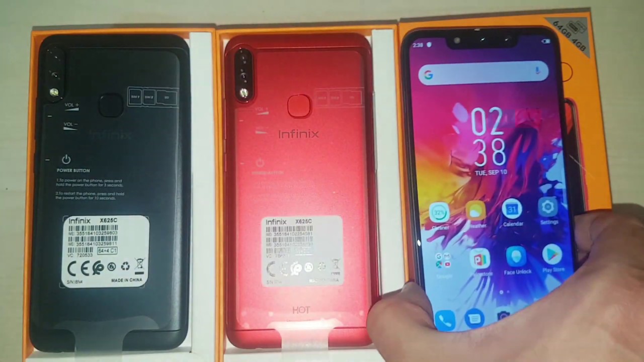 Unboxing Infinix Hot 7 Pro 64GB X625C  فتح علبة إنفينيكس