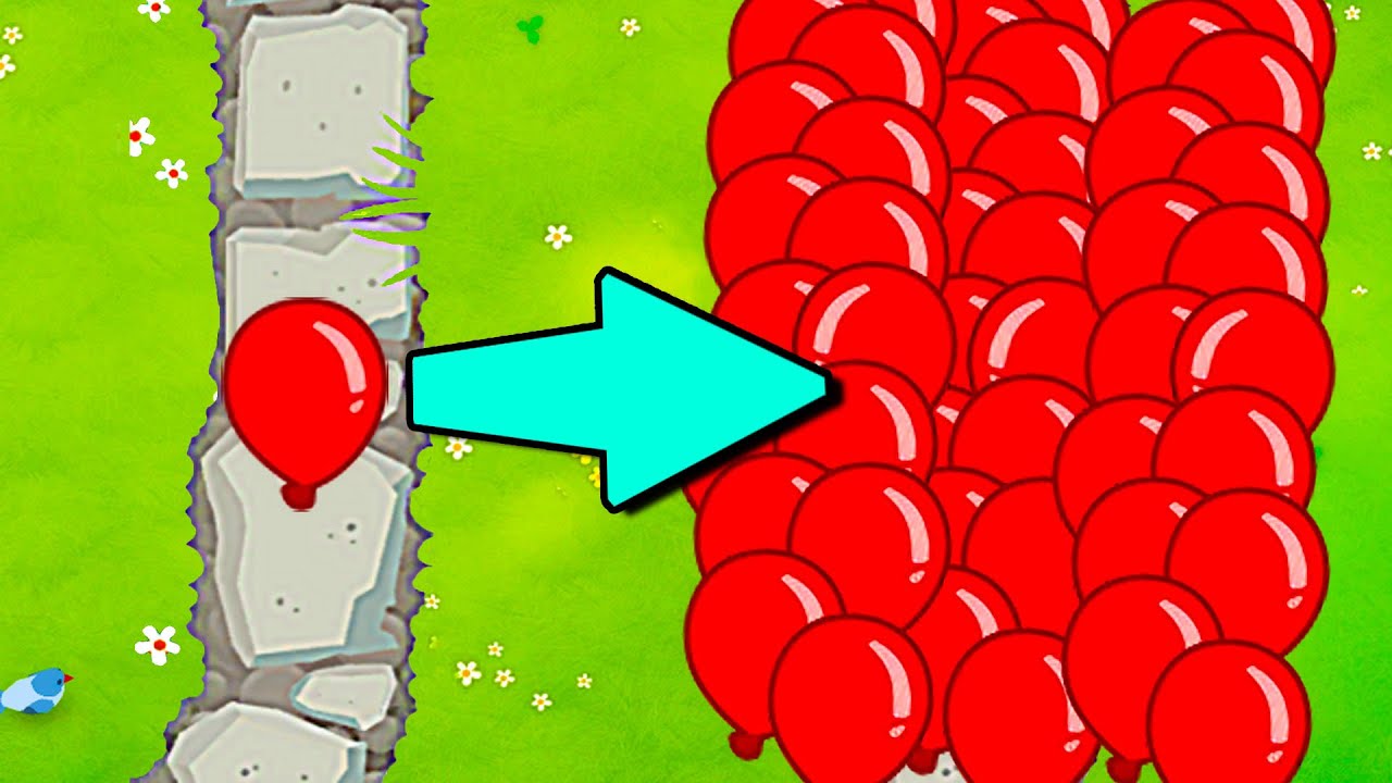 BLOONS TD 6, ale WSZYSTKICH BLOONÓW JEST 100 RAZY WIĘCEJ
