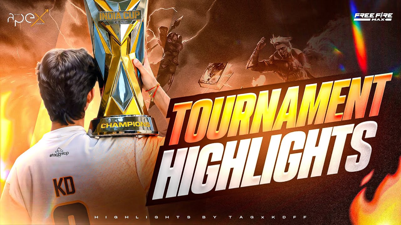 Tournament Highlights by TAG.KDgod || Team Apex Gaming 🏆