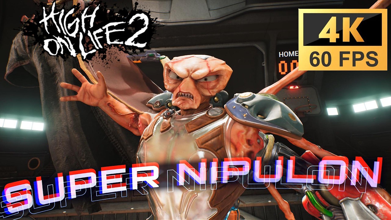 High On Life 2 - Super Nipulon Final Boss Fight (ENDING 4K 60FPS Max Settings)