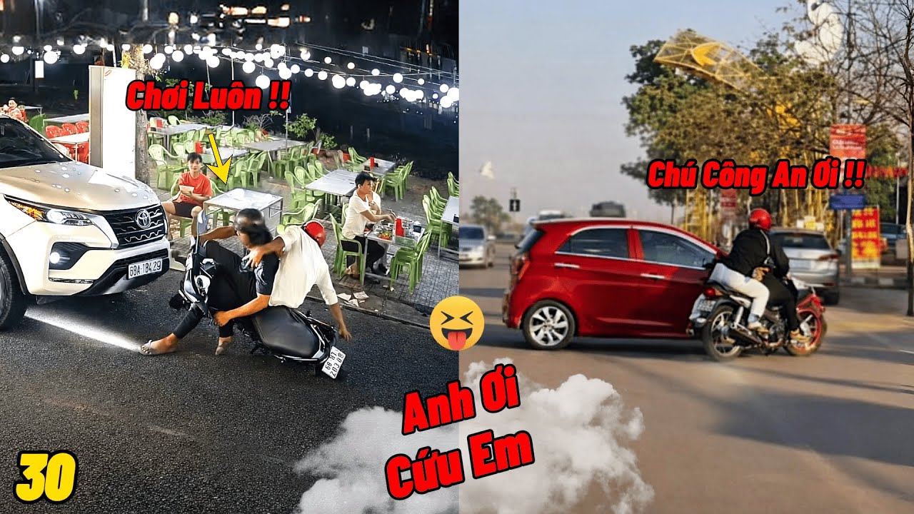 Tình Huống Giao Thông Hài Hước Khi Các Bác Tài Bố Đời Tham Gia Giao Thông / Vui Giao Thông VN