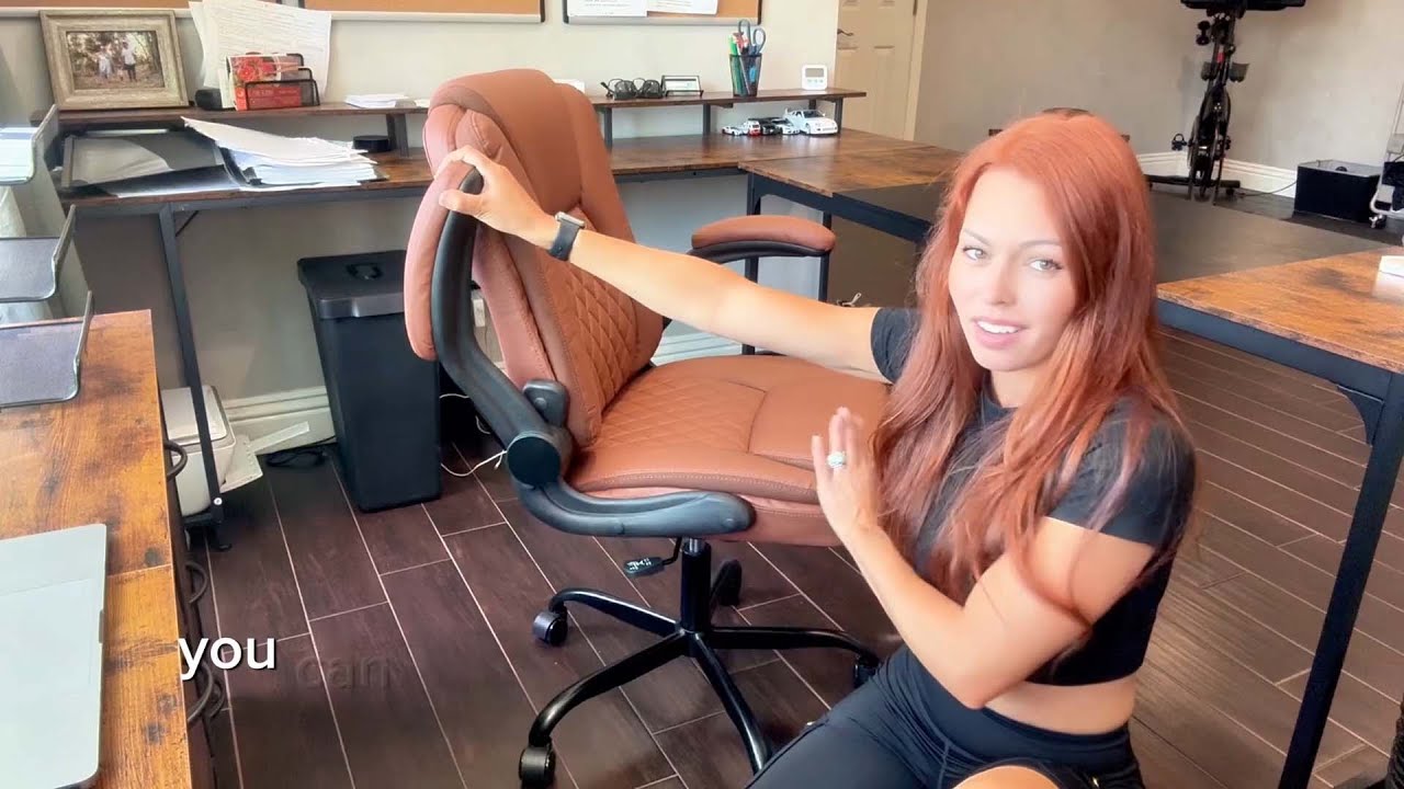 Brick Attic Leather Office Chair