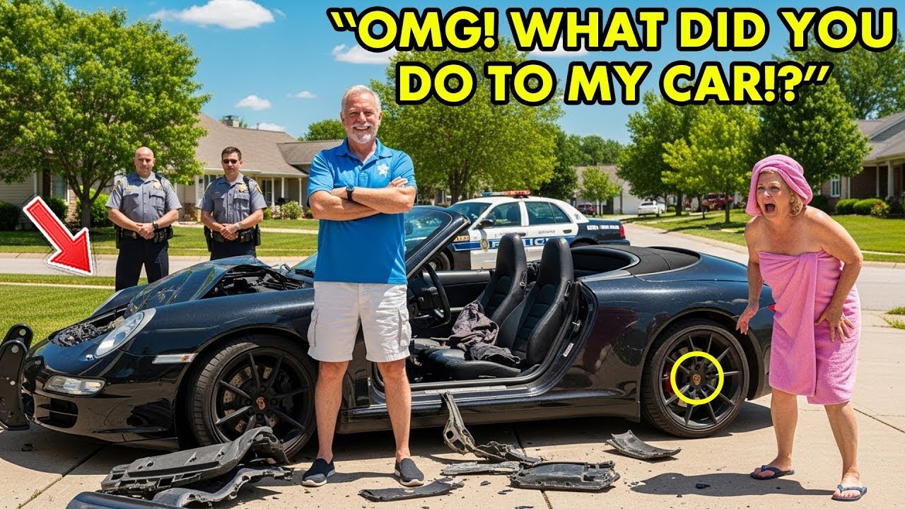 HOA Karen Parked in Front of My House Every Morning — So I Turned Her Porsche into Scrap Metal!