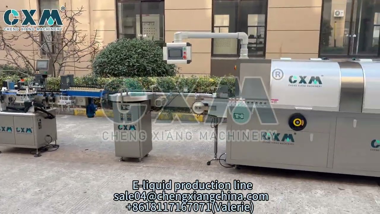 Chubby Gorilla Bottle E-Liquid Production Line|Complete Vape Juice Packaging Solution 