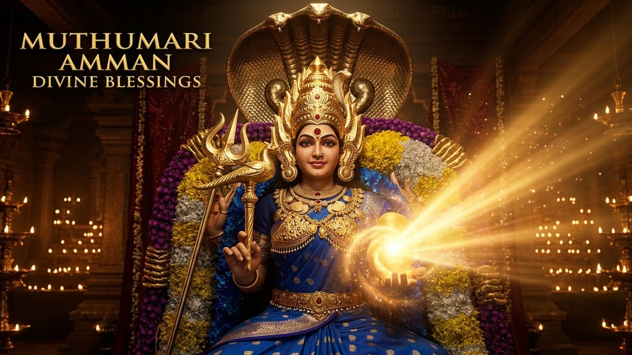 Tamil Bhakti Song | Muthumari Amman Divine Blessings