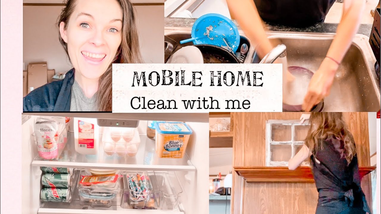 CLEANING MOTIVATION| MOBILE HOME CLEAN WITH ME|DECLUTTER AND ORGANIZE