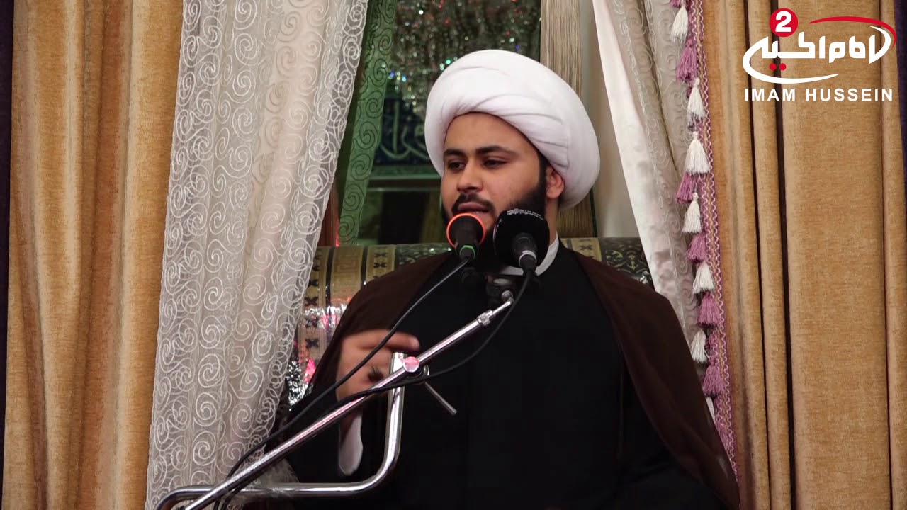 محاضرة الشيخ احسان الحكيمي يوم 3 صفر 1439 في المخيم الحسيني الشريف